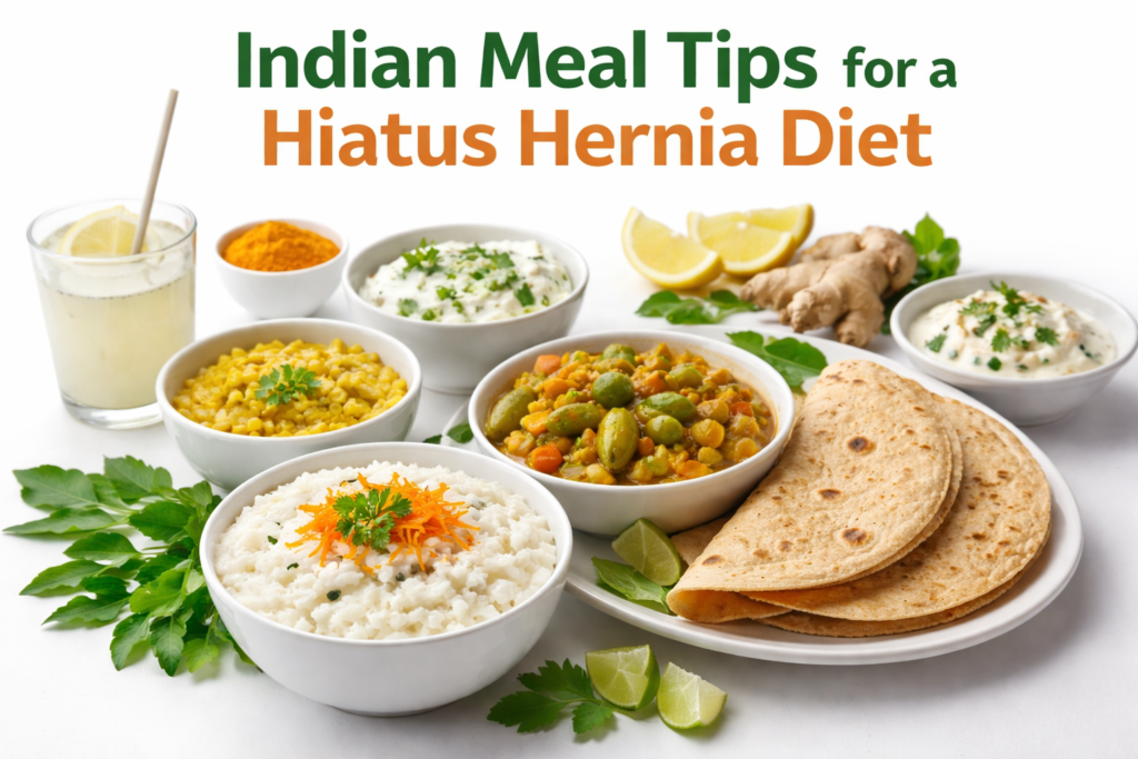 Indian Meal Tips for a Hiatus Hernia Diet