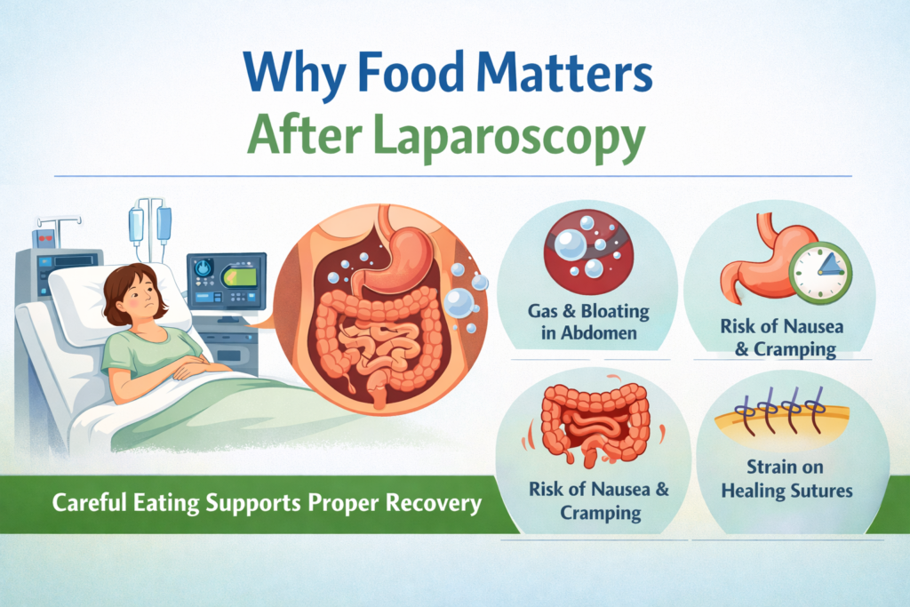 diet after laparoscopic surgery
