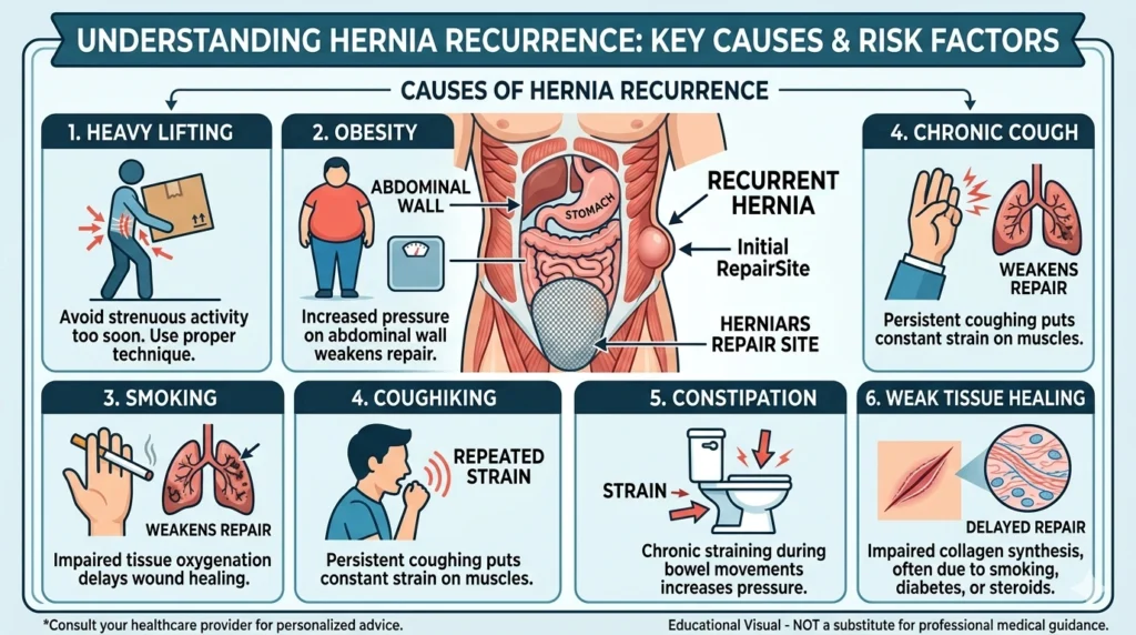 Can Hernia Come Back After Surgery