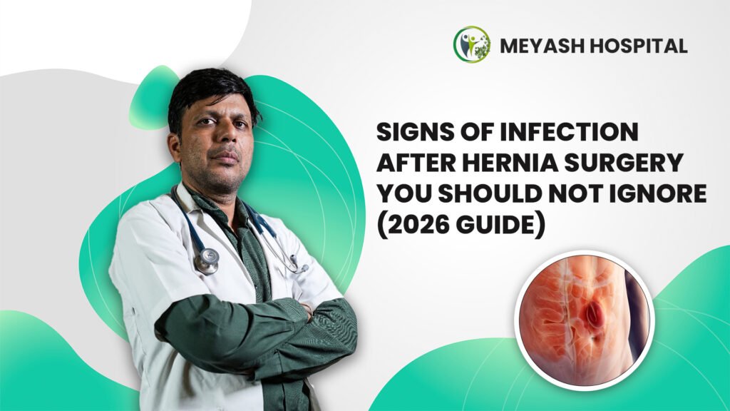 Signs of Infection After Hernia Surgery You Should Not Ignore (2026 Guide)