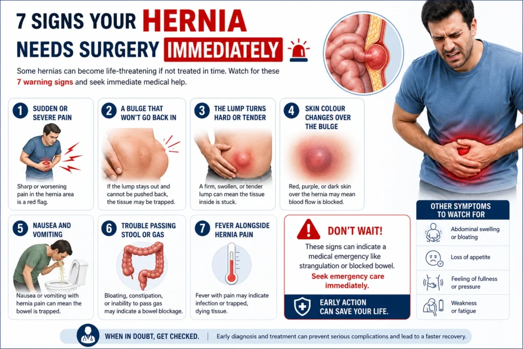 7 Signs Your Hernia Needs Surgery