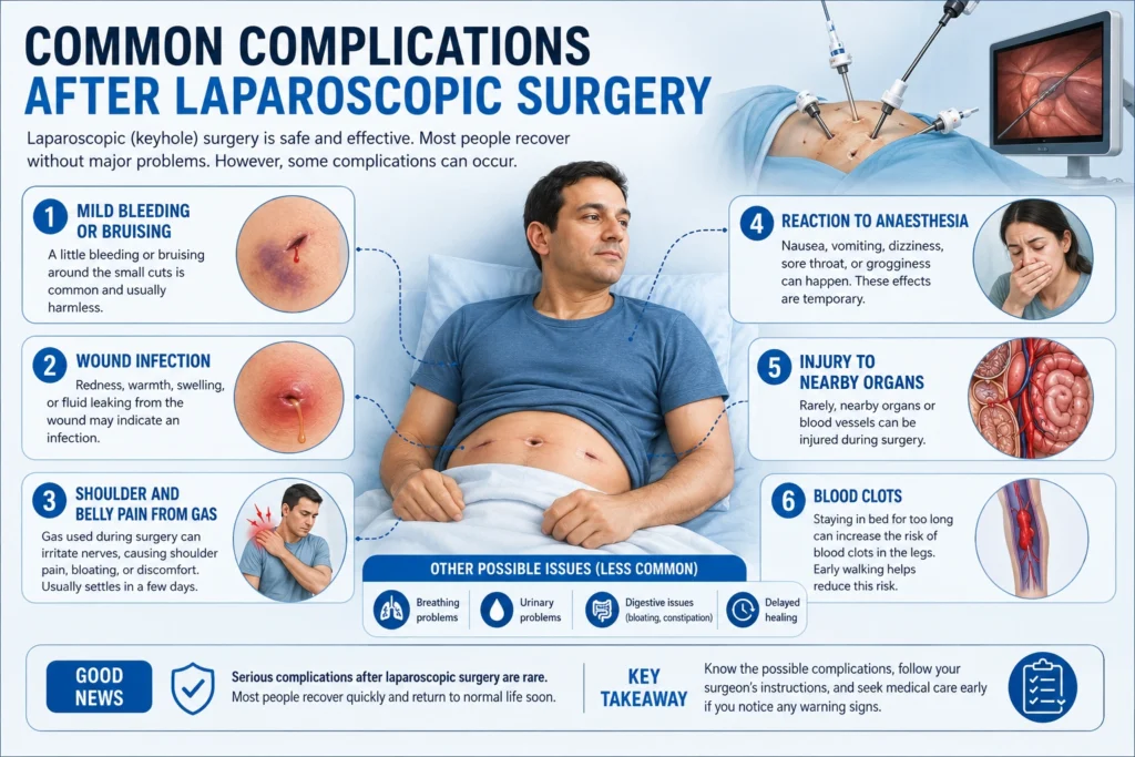 Common Complications After Laparoscopic Surgery