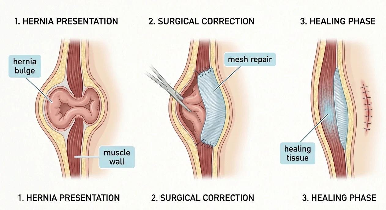 What Actually Happens in Hernia Repair