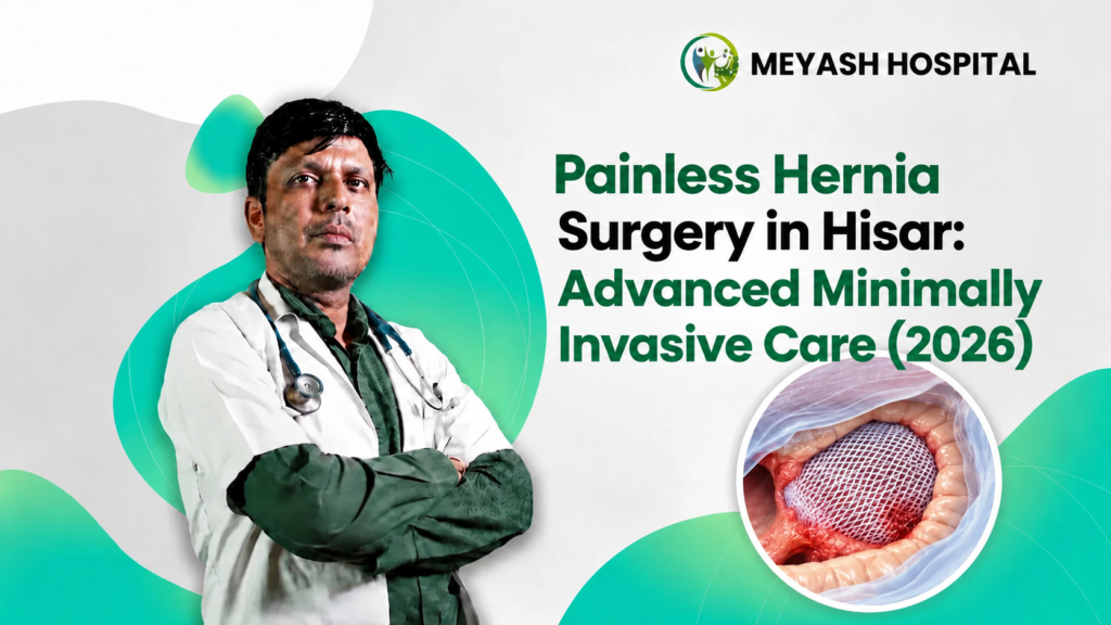 Painless Hernia Surgery in Hisar Advanced Minimally Invasive Care (2026)